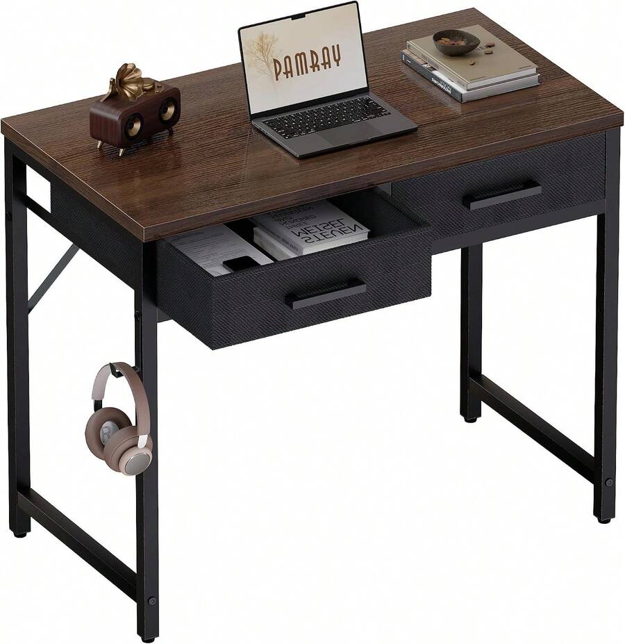 Home Office Cabinets - Brown - View 1