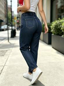 Women Jeans - Medium Wash - View 2