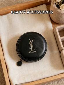 Yves Saint Laurent Women's Black Multi-Functional Clutch Bag Makeup Bag, Suitable For Daily Commute And Shopping - Black - View 2
