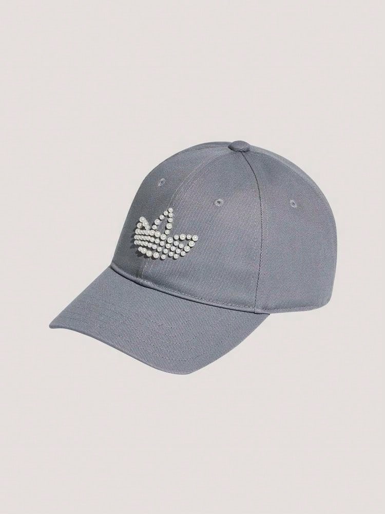 Adidas Originals Unisex PEARLBEADS Curved Brim Cap KW1278 - Volcanic Gray - View 1