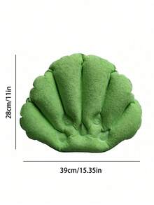 Creative Shell-Shaped Inflatable Bath Pillow, Towel Mat, Bath Pillow, Inflatable Bath Mat, Non-Slip Bath Mat, Soft And Comfortable Towel Bath Mat, Head Spa Pillow, Hot Water Bath Pillow And Disposable Bath Towel - Multicolor - View 9