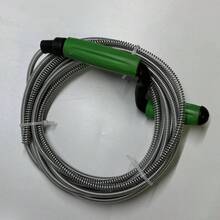 1pc Hand-Crank Pipe Unclogging Spring, Toilet/Sink Clog Cleaning, Powerful Unclogging - Multicolor - View 9