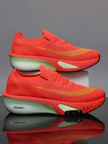 Men's Running Shoes, High-Performance Racing & Training Shoes, Comfortable Fabric Lining, Anti-Slip & Wear-Resistant Breathable Mesh Upper, Suitable For Gym Workouts And Outdoor Hiking - Flint - View 9