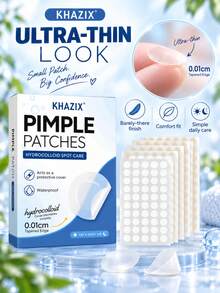 Acne Patches, Gentle And Comfortable Formula, Skin-Friendly And Natural, For Acne Care, Conceal Blemishes And Hide Acne - Round - View 3