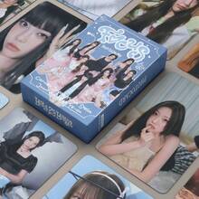 Hot New 55pcs Hearts2Hearts Girl Group New Album K-POP Star LOMO Peripheral Cards - Suitable For Collecting Photo Cards, Stickers, High-Definition Collectible Photo Cards, Fan Gifts - Katseye Light Stick, Straykid, Photocard, K Pop, Katseye Photo Card - A - View 3