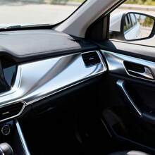 High Gloss Mirror Silver Car Wrap/11.81 X 25.59 Inches/Bubble-Free Self-Adhesive Personalized/Premium Mirror Sticker/Car Interior And Exterior Decoration/Suitable For Cars, Motorcycles And RVs/High-End Texture/Durable - Silver Car Wrap - View 8