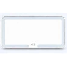 Ultra-Thin LED Car Vanity Mirror | Touch Control Dimmable Makeup Mirror | USB Rechargeable Sun Visor Clip Mirror | High-Definition Distortion-Free Soft Lighting Makeup Light | Portable Shock-Resistant Design Suitable For In-Car Makeup, Commuting, Business Travel And Trips | Multi-Level Brightness Adjustment Natural Light Eye Protection | Fits Most Car Sun Visors | Essential Makeup Tool For Ladies | Creative Practical Holiday Gift For Mom And Friends - Multicolor - View 14