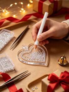 1/2/4/6/10pcs Rhinestone Wax Pencil, Rhinestone Pickup Pen Set, Crystal Gemstone Pickup Tool, DIY Nail Art Decoration Pickup Pen - A - View 5