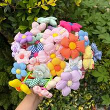 5pcs Cute Fabric Flower Top Pens, Includes Multiple Styles, Including Wobble Pens And Silicone Gel Pens, Suitable As Teacher's Day Gift - Random Style and Color - View 9