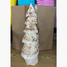 Glitter Christmas Tree Ornament 35cm For Table Shelf Mantel Decor - 1PC - View 8