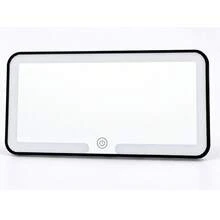 Ultra-Thin LED Car Vanity Mirror | Touch Control Dimmable Makeup Mirror | USB Rechargeable Sun Visor Clip Mirror | High-Definition Distortion-Free Soft Lighting Makeup Light | Portable Shock-Resistant Design Suitable For In-Car Makeup, Commuting, Business Travel And Trips | Multi-Level Brightness Adjustment Natural Light Eye Protection | Fits Most Car Sun Visors | Essential Makeup Tool For Ladies | Creative Practical Holiday Gift For Mom And Friends - Multicolor - View 13