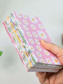 6-Pack Random Spring Daisy Pocket Notebooks - Lined Pages, Perfect Binding For Durability, Ideal Gift For Family, Friends, Classmates, And Colleagues - Multicolor - View 2