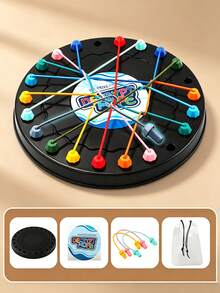 Untangle The Rope" Challenge Board Game – An Educational Toy For Kids To Develop Logical Thinking And Focus, Perfect For Parent-Child Interaction. - Multicolor - View 10