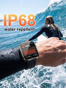 AOC Y3 Smart Wearable Watch 1.88 Inch HD Touch Screen IP68 Waterproof Health Monitoring Multiple Sports Modes Unisex Compatible With IOS/Android - View 7