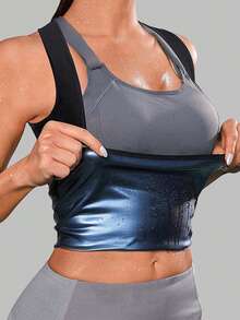 1PC Elastic Design Sports Sweat-Absorbing Waist Belt Body Shaper Waist Trainer Tight Corset - Multicolor - View 10