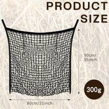 Hay Net Slow Feeder Bag For Horses, Cattle, Sheep, Donkeys, Goats, Livestock Feeding Supplies - Multicolor - View 9