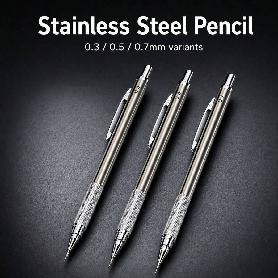 0.3mm/0.5mm/0.7mm Mechanical Pencils, Great For Writing, Drawing, And Sketching - Back To School Season - Multiple Styles - View 1