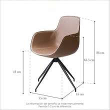 Dining Chairs - Coffee Brown - View 4