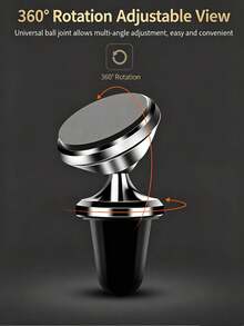 KELEEL 3.17cm Fashionable Compact Multifunctional Magnetic Car Phone Mount Holder | Stylish Design Small Size Convenient Firm Magnetic Anti-Drop Stability Even On Bumpy Roads | Travel Essential, Worry-Free Navigation, Color Randon - Multiple Styles - View 7