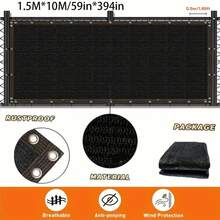 1pc Outdoor Wall-Mounted Privacy Screen, Garden Windproof Sunshade & Light Blocking Fence, Garden Decor - 1 Outdoor Barrier - View 52