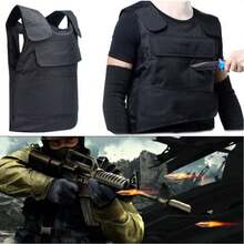Stab Proof Anti-Cut Body Armour Vest Adjustable Security Guard Tactical Vest UK - 26HHQ-wIN-uK-high-strength - View 6