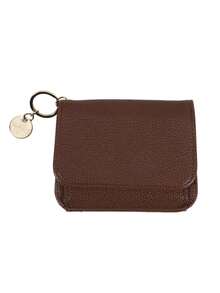 Vintage Short Wallet Portable Folding Purse Card Holder Women Small Wallet RFID Blocking Card Case Slim Tri-Fold Wallet With Zipper Pocket&Keychain - Multicolor - View 19