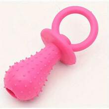 1pc (Random Color) Pet Puppy Dental Cleaning Toy Pacifier Chew Toy - Promotes Dental Health, Provides Fun Chewing And Play Experience - Multicolor - View 7