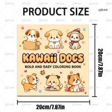 復古可愛學生著色本，24頁可愛溫馨塗鴉，DIY著色，簡單線條，易於著色，放鬆身心，女孩生日禮物，返校禮物，教師節禮物，萬聖節禮物 - 可愛復古 - 查看 10