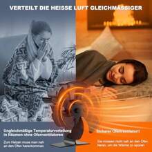 Hot-Selling Heat-Powered Fireplace Fan 5/6 Blades, Quiet Operation, Heat Circulation - View 9