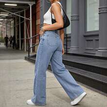 Women Jeans - Light Wash - View 4