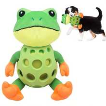 1pc Armored Pet Chew Toy, Squeaky Dog Toy, Durable Throw And Chew Toy, Interactive Companion Stress Relief Dog Toy, Suitable For All Dog Sizes, Throw And Fetch, Interactive Games, Sturdy Structure, Fun Pet Accessory - Multicolor - View 2