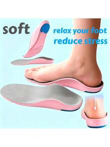 Sol Penopang Lengkungan Kaki, Sol Pijat Penopang Lengkungan Kaki Unisex, Sol Sepatu Lari Peredam Guncangan, Sol Sepatu Kerja, Cocok untuk Penggunaan Berdiri Jangka Panjang - Beraneka warna - View 1