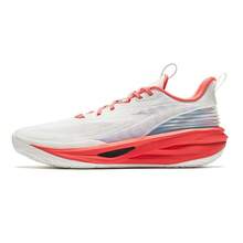Anta Chasing Light | Nitrogen Technology Basketball Shoes, Anti-Slip, Wear-Resistant, Shock-Absorbing, High-Rebound, Professional Low-Top Sports Shoes For Men - Infrared/Red-white-5 - View 6