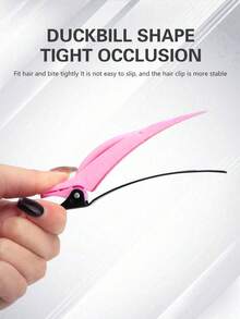 3/1pc Professional Hair Clips Salon Barber Hairpins Plastic DIY Hair Clips Hair Care And Styling Tools - Multicolor - View 4