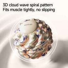 1pc Wavy Spiral Textured Durable Massage Ball, Random Pattern, Suitable For Back, Feet, Neck, Legs, Arms Massage, Stimulate Deep Tissue To Relax Muscles And Stretch Body - Multicolor - View 10