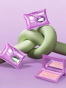 chéeryep Pillow Gem Highlighter Powder SH04 Midsummer Dream, Efek Ganda Matte & Shimmer Lembut, Menciptakan Kilau Alami yang Lembap, Cocok untuk Tulang Pipi dan Pangkal Hidung, Mempertegas Kontur Wajah, Bubuk Mutiara Mika Ultra Halus, Tidak Berminyak, Cocok untuk Pemula, Hadiah - SH04 Mimpi Pertengahan Musim Panas - View 10