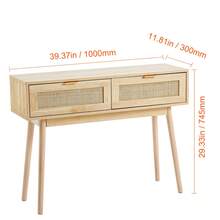 Sofa & Console Tables - Natural Oak - View 10