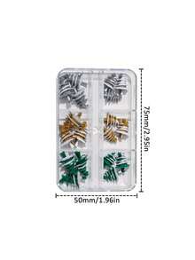 Beautizon Nailartlab 6-Grid Christmas Nail Accessories 3D Mixed Christmas Tree Nail Diamonds Cartoon Resin Wearing Nail Accessories - Multicolor - View 6