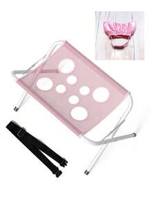 Foldable Pet Grooming Sling/Hammock, Small Home Pet Grooming Station Made Of Washable Canvas, Portable Breathable Mesh Design, Pet Grooming Stand, Multi-Functional Home Pet Grooming Auxiliary Tool, Perfect For Nail Trimming, Brushing, Ear Cleaning, Eye Care, Pet Bathing, Medication Application And Veterinary Examination. - View 17