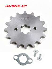 420 10/12/13/14/15/16/17/18/19 Tooth Front Engine Sprocket 17mm/20mmFor 70cc 110cc 125cc Pit Dirt Bike Replacement Accessories - A - View 19