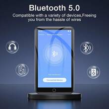 16GB Android MP3 Player, 4-Inch Touch Screen, Bluetooth And WiFi, Streaming Apps, FM, 512GB Expandable (No SD Card) - View 4