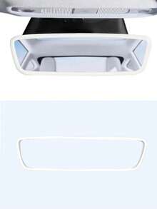 Silicone Rearview Mirror Cover - Soft Universal Car Mirror Protector, Available In Pink, Black And Orange, Lightweight Car Interior Accessory - A - View 11
