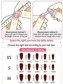 Great Wearing Experience,10Pcs Medium Almond Press-On Nails Kit,Retro Y2K Style,Star Swirl Abstract Line Print,Metallic Silver Texture,Reusable,With Jelly Glue & Nail File,Suitable For Women Autumn Winter Daily & Party Wear - Multicolor - View 6