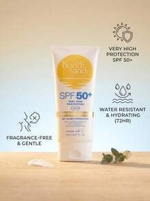Bondi Sands Very High Protection Everyday Body Lotion 150 ml – Sunscreen, SPF 50+, For Sensitive Skin, Fragrance-Free, Vitamin E, Suitable For Beach Days - Clear - Visa 3