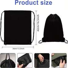 5pcs Drawstring Backpacks: Nylon Sports Bag, Suitable For Travel, Yoga, Fitness, Outdoor Camping, Hiking And Beach Essentials, Lightweight Waterproof Large Capacity Drawstring Backpack - Durable Polyester Fiber Reinforced, Suitable For Gym, Travel, Camping Portable Outdoor Hiking And Sports Bag, Gym Drawstring Bag | Casual Drawstring Design | Durable, Travel Backpack - Multicolor - View 1