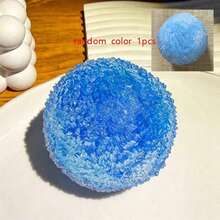 DAFENNI 1pc Large Slow Rising Fructose Slush Squishy Ball With Rustling Sound, ASMR Stress Relief Squeeze Fidget Toy, Colorful Sensory Toy, Halloween Christmas Party Favors Gift For Family Friends Kids Adults - Multicolor - View 16