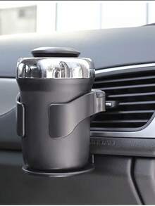 Tempat Gelas Mobil, Dapat Menampung Teh dan Minuman, Juga Berfungsi Sebagai Asbak, Cocok untuk Penggunaan Sehari-hari di Rumah dan Hadiah Natal, Desain Universal, Dapat Diatur dan Dilepas, Kompatibel dengan Berbagai Model Mobil - MultiWarna - View 3