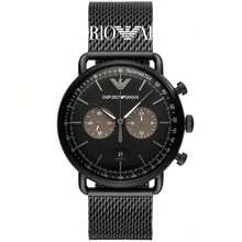 Armani Men's Chronograph Watch AR11142, All-Black Case, Tachymeter Dial, Date Display, Fashion Quartz Watch, Suitable For Office And Casual Wear - Black - View 5