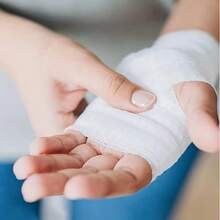 1 Set 5 Rolls Cotton PBT Elastic Bandage - Soft & Breathable Self-Adhesive Gauze Rolls For First Aid, Sports And Daily Use - Multiple Specifications - View 3