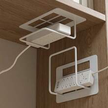 No-Drill Router Bracket, Wall-Mounted Set-Top Box Shelf, Living Room Wall Bracket, Wifi Device Holder, Shelf - Multicolor - View 6